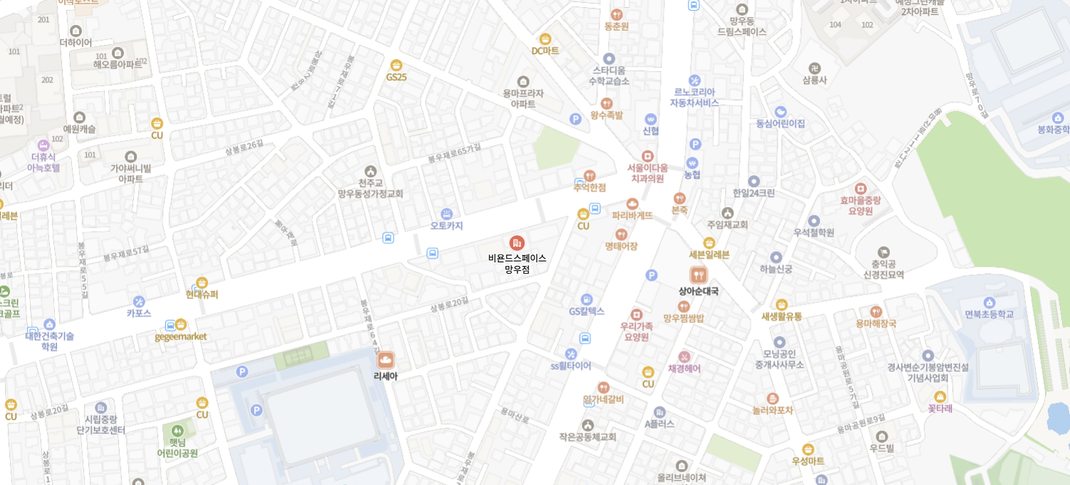 그랩투비 소프트랩 위치 지도